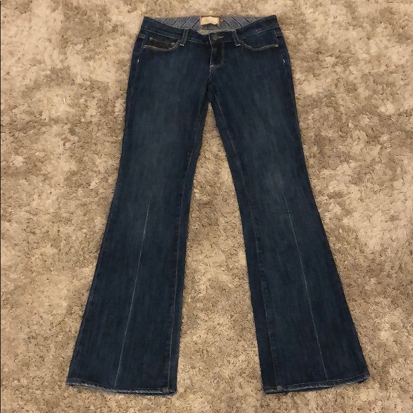 Paige Laurel Canyon Embroidered Bootcut Jeans - Picture 2 of 10